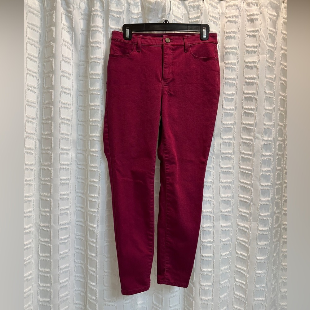 Talbots Burgundy Jeggings